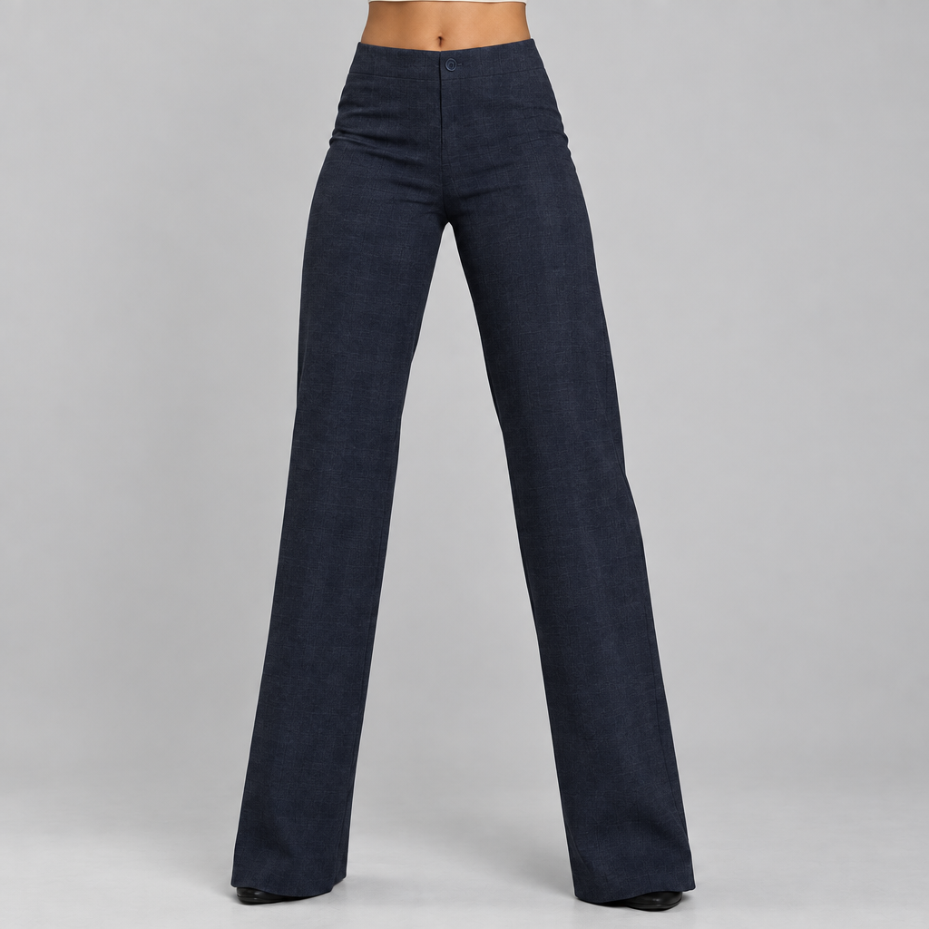 A7X Elara Blue Powerform Office Pants for Women